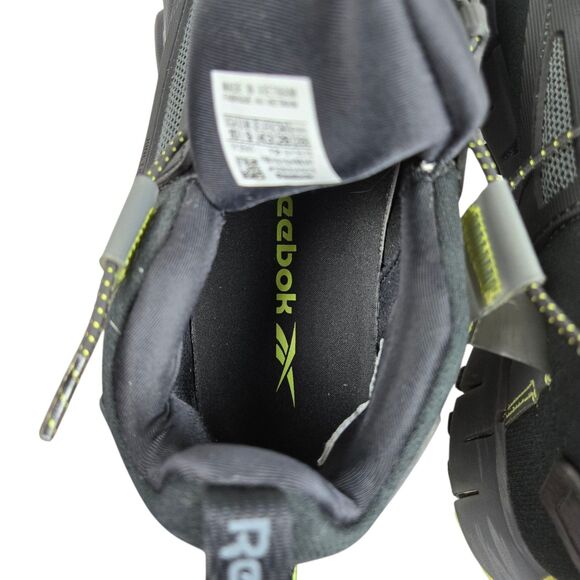 Reebok Zig Kinetica Edge Sneakers GY3576 Men's Sz 10 Black Yellow - Picture 13 of 16